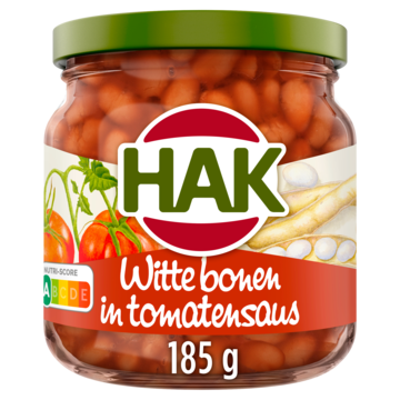 Hak Witte Bonen in Tomatensaus 185g