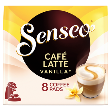 Senseo Café Latte Vanilla Koffiepads 8 Stuks