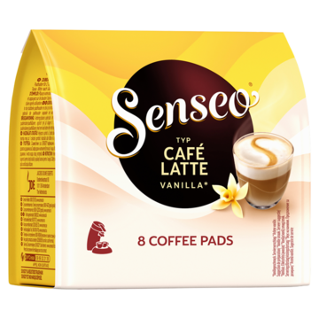 SENSEO Typ Café Latte Vanilla 5 X 8 Getränke Kaffeepads (Senseo