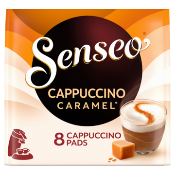Senseo Cappuccino Caramel Koffiepads 8 Stuks