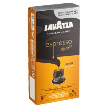 Lavazza Espresso Maestro Lungo Koffiecups 10 Stuks