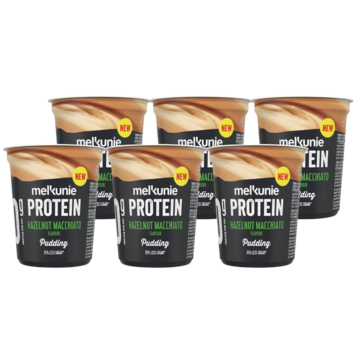 Melkunie Protein Hazelnut Macchiato Pudding 6 x 200g