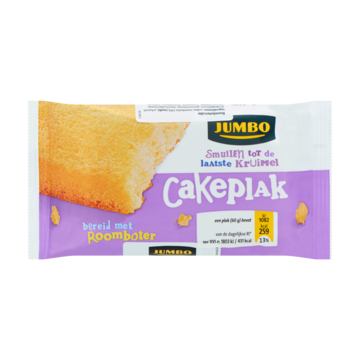 Jumbo Cake Plakjes 4 stuks x 60 g Verpakt