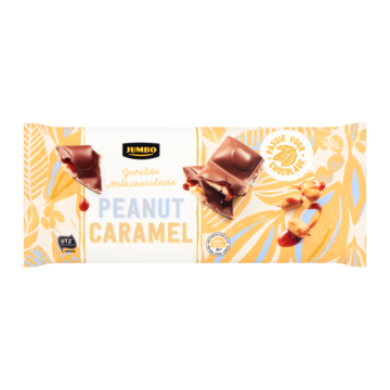 Ga terug triatlon Lui Jumbo Peanut Caramel Melk Chocolade Reep 190g bestellen? - Koek, gebak,  snoep, chips — Jumbo Supermarkten