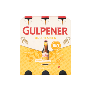 Gulpener - Pils Bio - Fles - 6 x 300ML