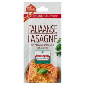 Verstegen Kruidenmix Italiaanse Lasagne voor 2 personen 15g