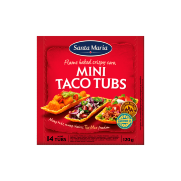 Santa Maria Taco Tubs Mini 86g