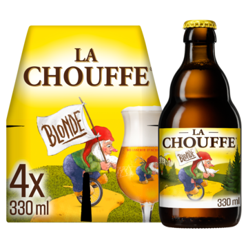 2e halve prijs | La Chouffe 4 x 33cl Aanbieding bij Jumbo