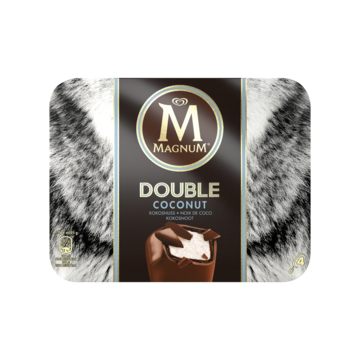 Magnum Double Kokosnoot 4 x 352ml