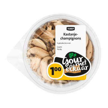 Jumbo Kastanjechampignons 150g