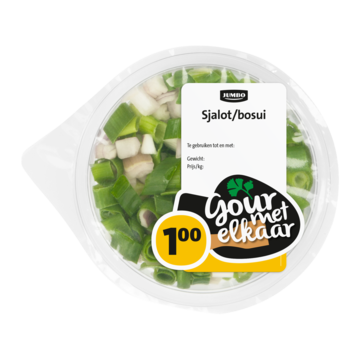 Jumbo Sjalot en Bosui 100g