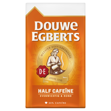 Douwe Egberts Half Cafeïne Filterkoffie 250g