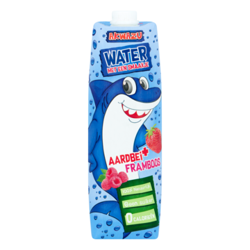 Akwazu Water met een Smaakje Aardbei + Framboos 1L