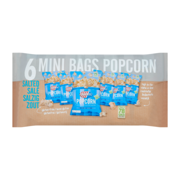 map Renderen Politiek Jimmy's Mini Bags Popcorn Zout 6 x 18g bestellen? - Koek, snoep, chocolade  en chips — Jumbo Supermarkten