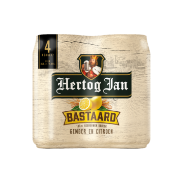 Hertog Jan Bastaard Gember en Citroen Blik 33cl