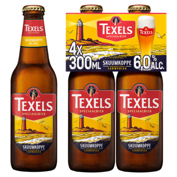 Texels Skuumkoppe Bier Fles 4x300ml