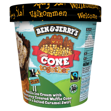 Ben & Jerry's IJs cone together pint - 465ml