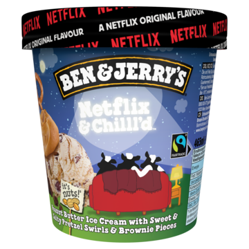 Ben & Jerry's IJs Netflix & chilll'd pint - 465ml