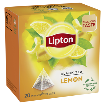 Van marge voor Lipton Zwarte Thee lemon bestellen? - Fris, sap, koffie, thee — Jumbo  Supermarkten