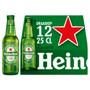 Bourgeon tennis Zaailing Heineken Premium Pilsener Bier Draaidop Fles 12 x 25cl bestellen? - Bier en  wijn — Jumbo Supermarkten