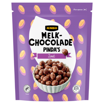 Melkchocolade Pindaapos s Zoet 200g