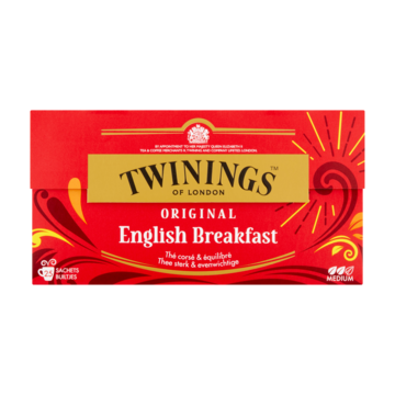 Twinings of London Original English Breakfast 25 Stuks