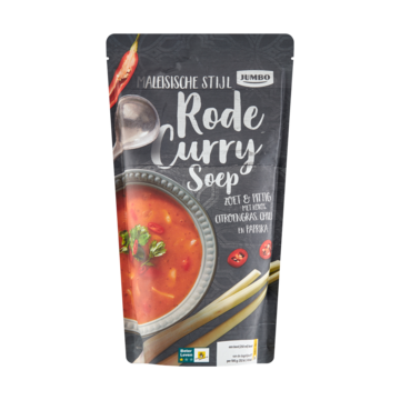 Jumbo Maleisische Rode Curry Soep 570ml