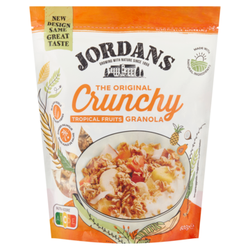 Jordans The Original Crunchy Tropical Fruits Granola 600g
