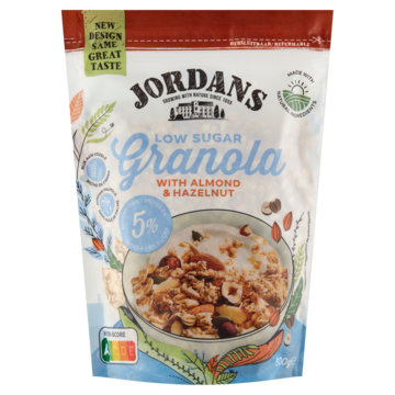 Jordans Low Sugar Granola with Almond & Hazelnut 500g