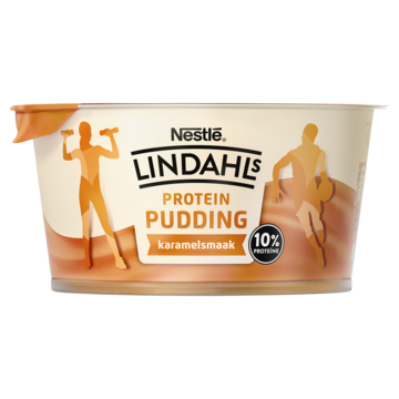 Lindahls Protein Pudding Karamelsmaak 150g