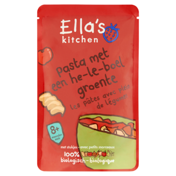 Ella's Kitchen Pasta met een heleboel groente 8+ biologisch 190g