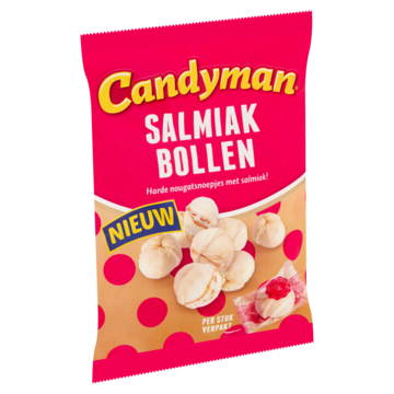 Candyman Salmiak Bollen 125g