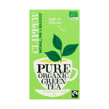 Clipper Pure Organic Green Tea 20 Stuks