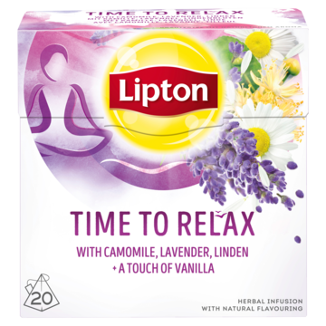 Lipton Kruiden Infusie Time to Relax 20 Stuks