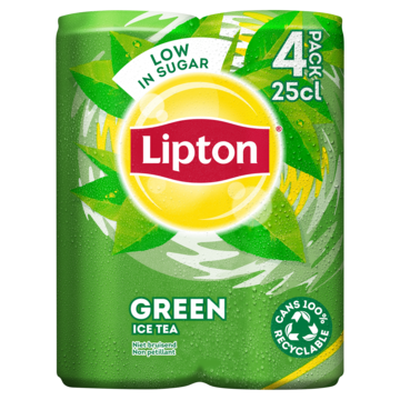 Lipton Ice Tea Green Original 4 x 250ml