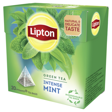 Lipton Groene Thee Intense Mint 20 Stuks
