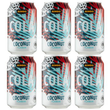 Jumbo Cola Coconut Zero Sugar 6 x 330ml
