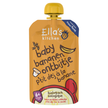 Ella's Kitchen Baby Bananen Ontbijtje 6+ bio 100g