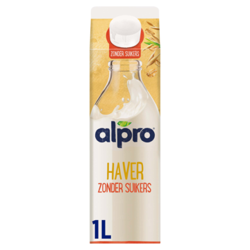 Alpro Haverdrink Zonder Suikers Gekoeld 1L