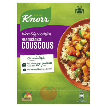 Knorr Wereldgerechten Maaltijdpakket Marokkaanse Couscous 287g