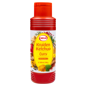 Hela Kruiden Ketchup Curry Original 300ml