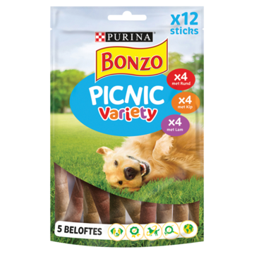 PURINA® Bonzo® Picnic Variety snacks 100g