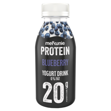 Melkunie PROTEIN blueberry yogurt drink 0% fat