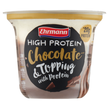 Ehrmann High Protein Chocolate & Topping with Protein 200g