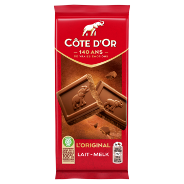 Côte d'Or L'Original Chocoladereep Melk 100g bestellen? - Koek, snoep