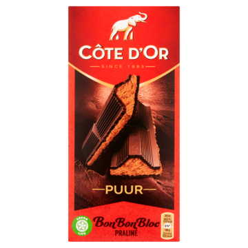 Côte d'Or BonBonBloc chocolade reep Praliné Puur 200g