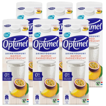 Optimel Drinkyoghurt Mango Passievrucht 6 x 1000ml