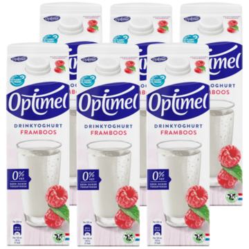 Optimel Drinkyoghurt Framboos 6 x 1000ml