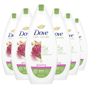 Dove Care by Nature Douchegel Glowing 6 x 225ml