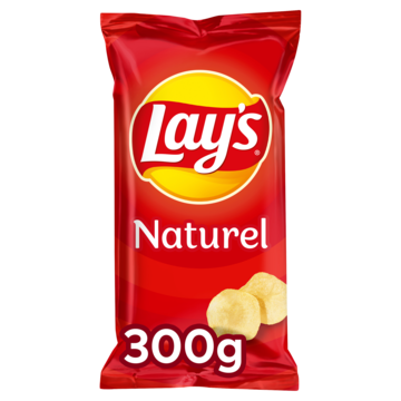 Layapos s Naturel Chips 300gr